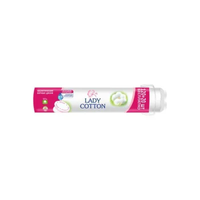 Cotton Disks Lady Cotton, 120+20 pcs