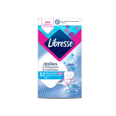 Libresse Dailies Fresh Regular Deo, 32 հատ