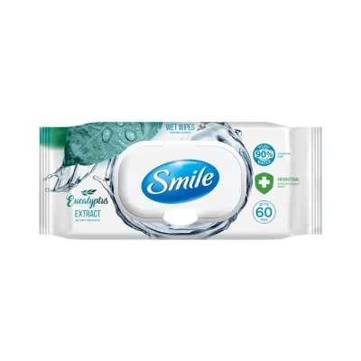 ՆԱՎ ԱգՆՁԵՌՈՑԻԿ SMILE ԱՆՏԻԲԱԿՏԵՐԻԱԼ «ԷՎԿԱԼԻՊՏ» 60հատ