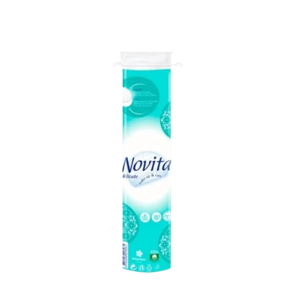 Cotton Disks Novita Delicate, 120 pcs