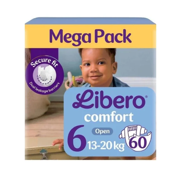 LIBERO Comfort N6 13-20ԿԳ, 60pcs