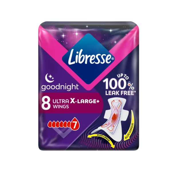 LIBRESSE ULTRA GOODNIGHT EXTRA, 8հատ