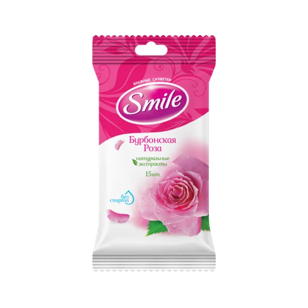 ԽՈՆԱեոՎ ԱՆՁԵՌՈՑԻԿ SMILE «ԲՈՒՐԲՈՆՅԱՆ ՎԱՐԴ» 15 հատ