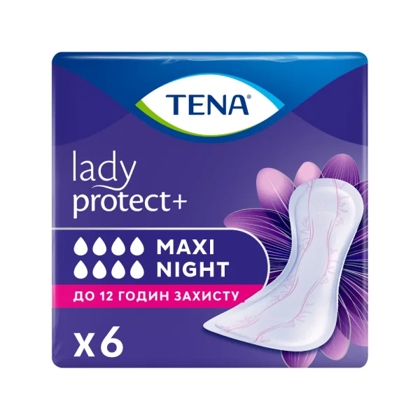 TENA LADY Maxi night/ գիշերային, 6 հատ